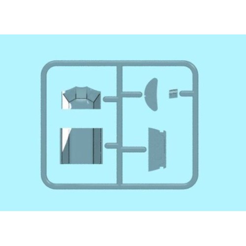 Сборная модель самолета Hs 126 A-1 1:48