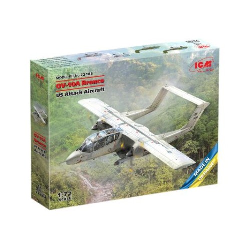 Збірна модель літака Американський штурмовик OV-10А Bronco 1:72