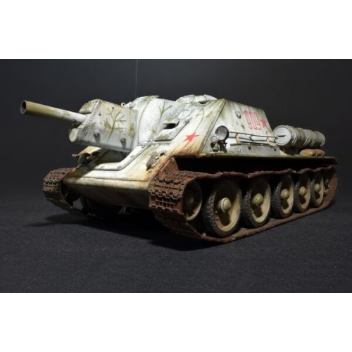 Бронетехніка та артилерія Збірна модель 1:35 Радянська САУ СУ-122 ранній випуск Miniart 35181