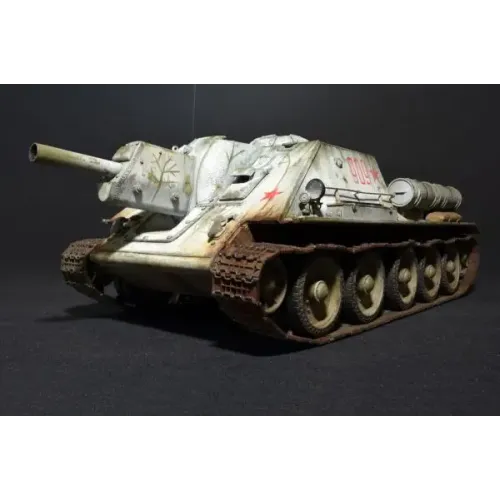 Бронетехника и артиллерия САУ СУ-122 ранних выпусков 1:35