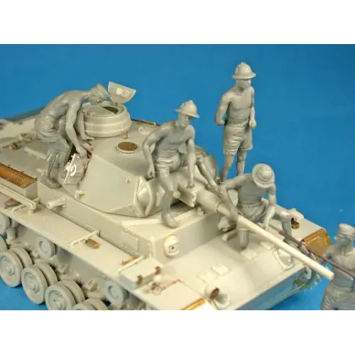 Фигуры и миниатюры Сборная модель 1:35 Фигуры Немецкий танковый экипаж «Африканский корпус». Специальный выпуск МиниАрт