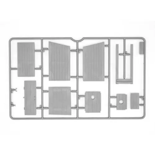 Будівлі та елементи Збірна модель 1:35 Польовий туалет ICM 35800