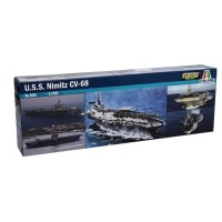Сборная модель 1:720 Авианосец США «Нимитц» CVN-68 CVN-68 Италери 0503