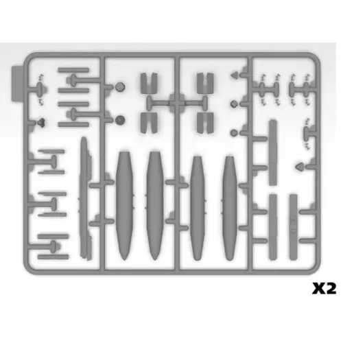 Сборная модель самолета Сборная модель 1:48 Самолет B-26K Counter Invader, (война во Вьетнаме) ICM 48279 1:48