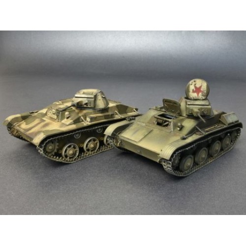 Бронетехника и артиллерия Легкий танк Т-60 завода №264 с интерьером 1:35