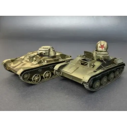 Бронетехника и артиллерия Легкий танк Т-60 завода №264 с интерьером 1:35