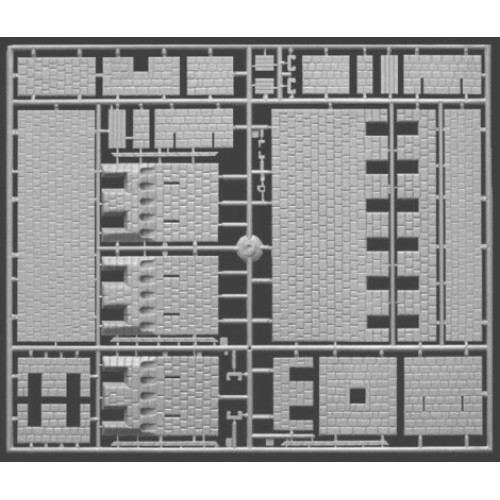 Будівлі та елементи Збірна модель 1:72 Середньовічний замок MiniArt 72005