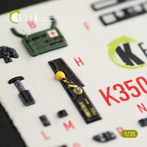 Декали MH-60S Knight Hawk 3D декаль интерьер для комплекта Kitty Hawk 1:35 КЕЛИК K35011