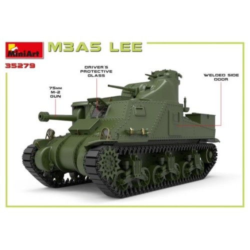 Бронетехника и артиллерия Американский средний танк M3A5 Lee