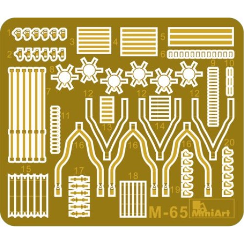 Наборы деталировки Сборная модель 1:35 Набор немецкие противотанковые гранатометы Миниарт 35263