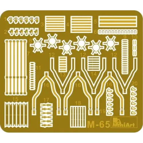 Наборы деталировки Сборная модель 1:35 Набор немецкие противотанковые гранатометы Миниарт 35263