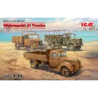 3-т грузовые автомобили Вермахта (V3000S, KHD S3000, L3000S)