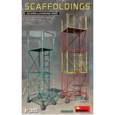 Збірна модель 1:35 Набір будівельні ліса Miniart 35605