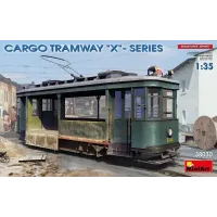 Сборная модель 1:35 Грузовой трамвай серии “Х” Миниарт 38030