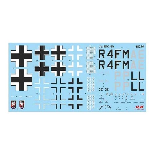 Збірна модель літака Ju 88С-6b 1:48