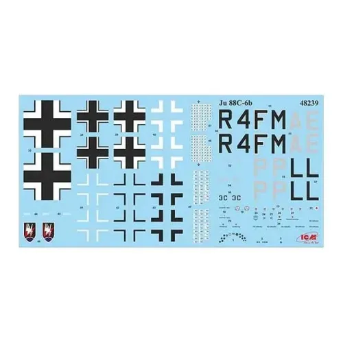 Збірна модель літака Ju 88С-6b 1:48