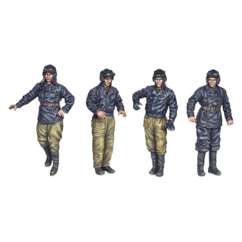 Фигуры и миниатюры Сборная модель 1:35 Фигуры Советский экипаж огнеметного или тяжелого танка МиниАрт 35254