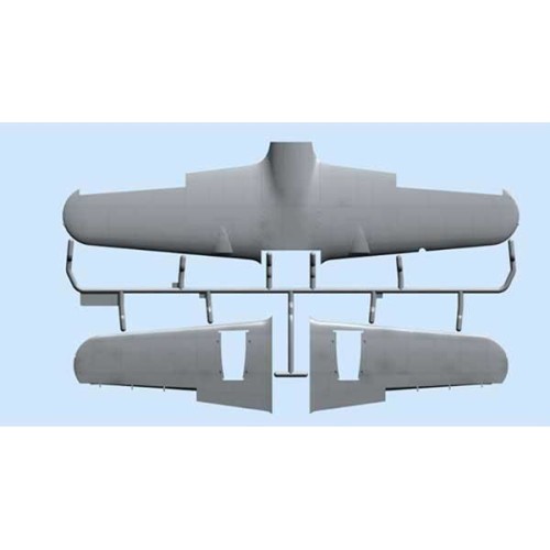 Сборная модель самолета Сборная модель 1:72 Бомбардировщик Дорнье Do 17Z-7 ICM 72307 1:72