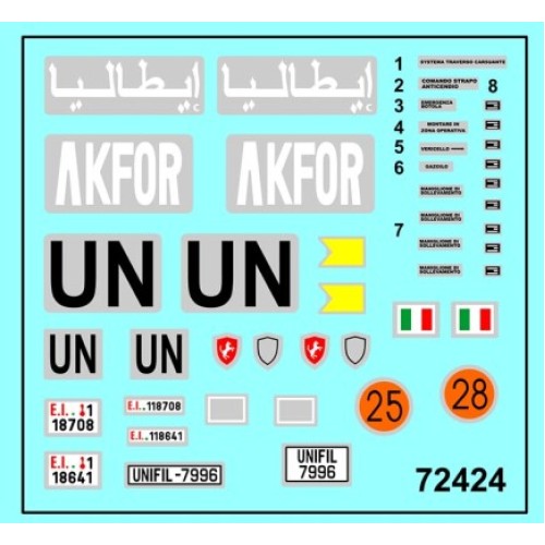 Бронетехника и артиллерия Итальянская боевая машина B1 "Centauro", ранних серий 1:72