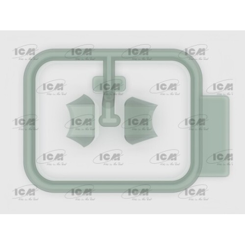 Сборная модель самолета Сборная модель 1:32 Британский учебный самолет DH. 82A Tiger Moth с бомбами ICM 32038