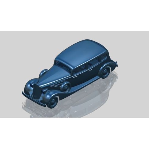 Авто-мото Збірна модель 1:35 Автомобіль радянського керівництва Packard Twelve (модель 1936) ICM 35535