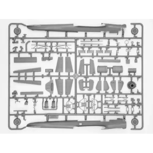 Збірна модель літака Збірна модель 1:72 Бомбардувальник Дорньє Do 17Z-2 ICM 72304 1:72