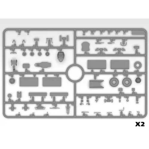 Збірна модель літака Збірна модель 1:48 Літак OV-10А Bronco ICM 48300 1:48
