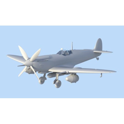 Сборная модель самолета Сборная модель 1:48 Британский истребитель Спитфайр Mk.IXC «Снабжение пива» ICM 48060 1:48