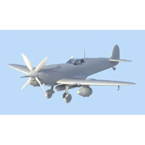 Сборная модель самолета Сборная модель 1:48 Британский истребитель Спитфайр Mk.IXC «Снабжение пива» ICM 48060 1:48