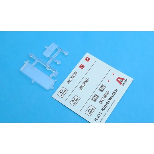 Бронетехника и артиллерия Немецкий автомобиль Volkswagen Typ 82 Kubelwagen 1:35