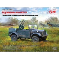 Збірна модель1:35 Німецький зенітний автомобіль le.gl.Einheitz-Pkw Kfz.4 ICM 35584