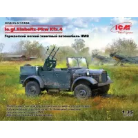 Німецький автомобіль le.gl.Einheits-Pkw Kfz.4 з кулеметами MG-34 (Zwillingssockel 36)