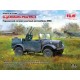 Авто-мото Збірна модель1:35 Німецький зенітний автомобіль le.gl.Einheitz-Pkw Kfz.4 ICM 35584