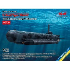 Збірна модель 1:72 підводний човен типу "Molch" ICMS019