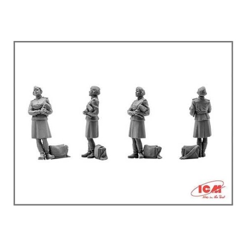 Фигуры и миниатюры Пилоты и техники ВВС СССР (1943-1945 г.)