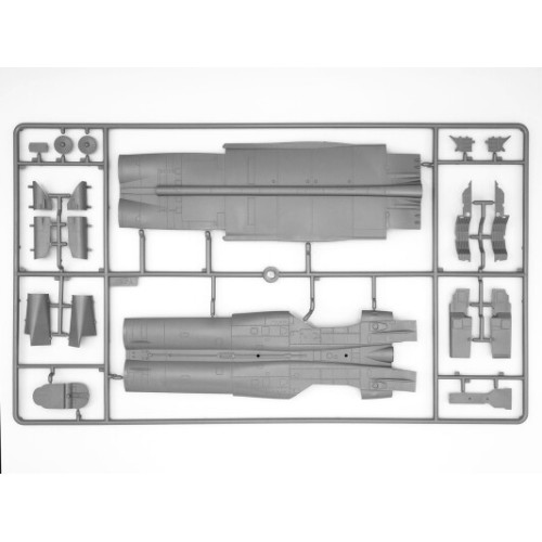 Збірна модель літака Збірна модель 1:48 Літак МіГ-25 ПД ICM 48903 1:48