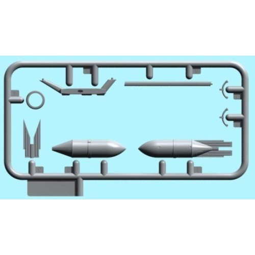 Сборная модель самолета Hs 126 A-1 1:48