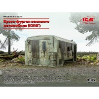 Сборная модель 1:35 Кузов-фургон военного автомобиля (кунг) ICM 35010