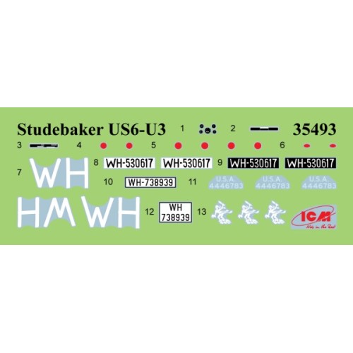 Бронетехника и артиллерия Грузовик Studebaker US6-U3 на службе Германии