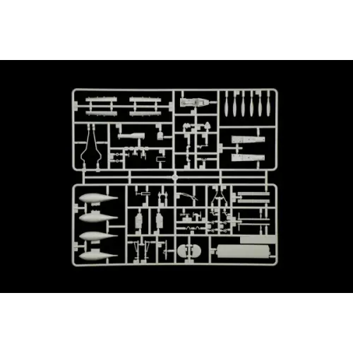 Збірна модель літака Збірна модель 1:72 Літак P-38J Lightning Italeri 1446 1:72