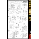 Будівлі та елементи Збірна модель 1:35 Комплект меблів MiniArt 35548