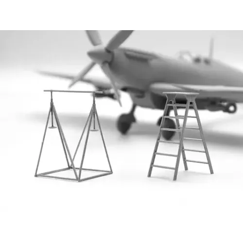 Збірна модель літака Збірна модель 1:48 Набір аеродром Королівських ВПС часів Другої світової війни ICM DS4802 1:48