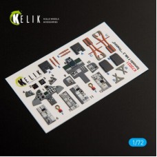 Tornado F Mk.3 Firebird 3D декаль интерьер для комплекта Hasegawa 1:72 КЕЛИК K72021