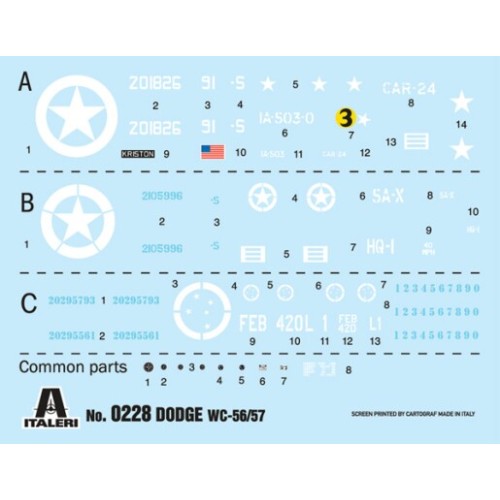 Бронетехника и артиллерия Штабной автомобиль Dodge WC 56