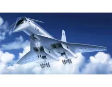 Збірна модель 1:144 Надзвуковий пасажирський літак Ту-144 ICM 14401