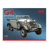 Сборная модель 1:24 Автомобиль немецкого руководства тип G4 (1935 г.) ICM 24011