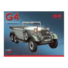 Збірна модель1:24 Автомобіль німецького керівницта тип G4 (1935 р.) ICM 24011