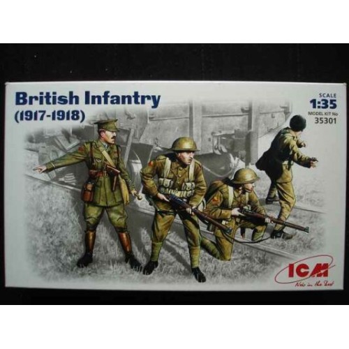 Фігури та мініатюри Британська піхота (1917-1918)
