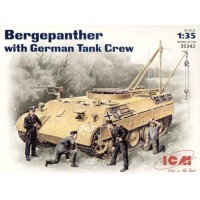 ICM35342  Bergepanther, early with tank crew