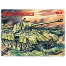 Збірна модель 1:35 Німецький танк Pz.Kpfw.V Panther Ausf.D ICM 35361